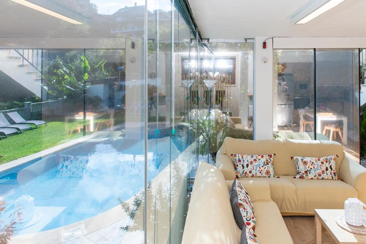 Casa El Castanal Con Piscina Privada Villa Vigo Kültér fotó